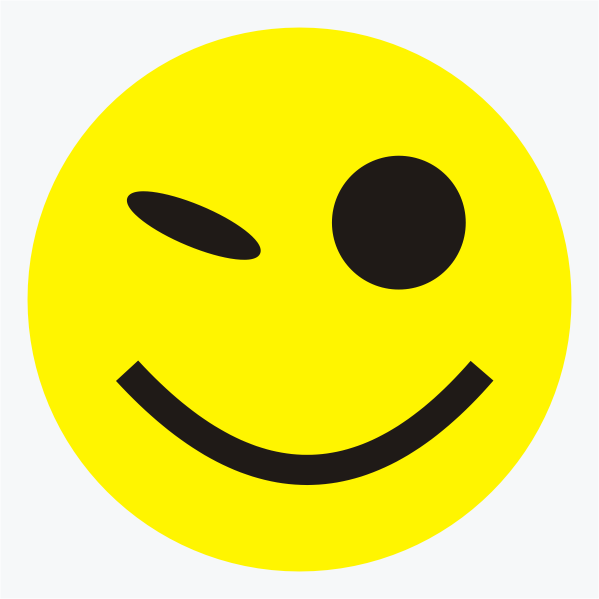 Winky Face Clipart