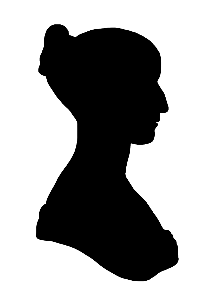 Victorian Silhouette Clipart