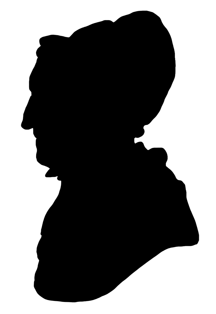 Victorian Silhouette Clipart