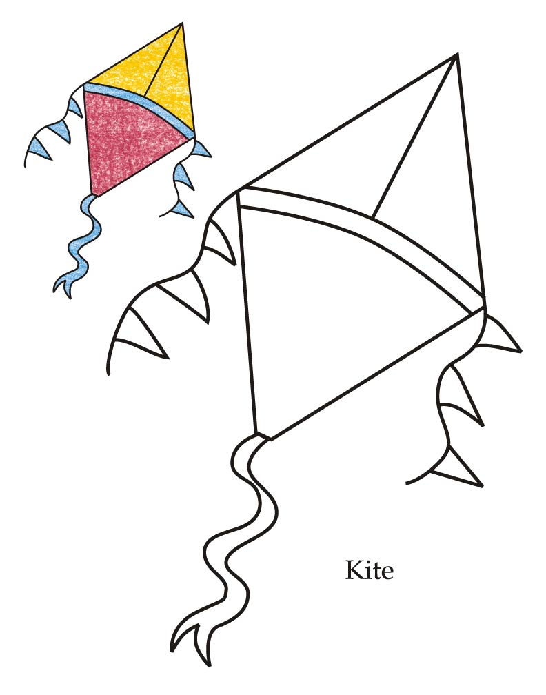 Diamond Kite Clipart