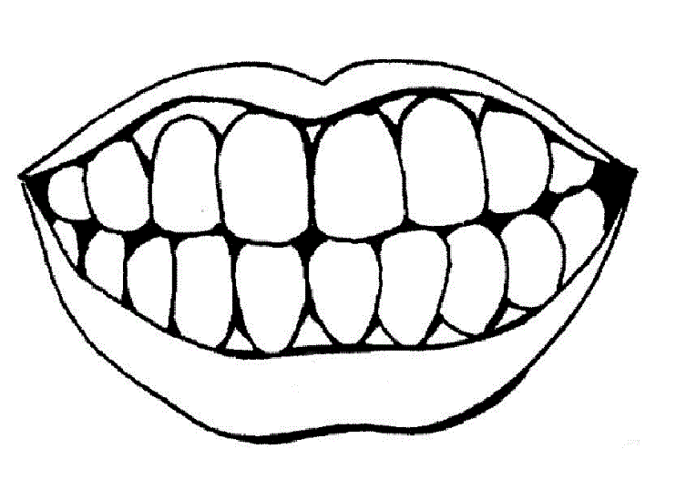 Lips Coloring Pages