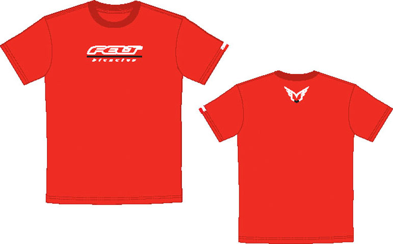 FELT RED CORP LOGO T-SHIRT - Felt Bicycles