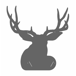 Weld 2 Gun Racks Vector Graphics DXF Clip Art for CNC
