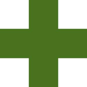 Od Green Medical Cross clip art - vector clip art online, royalty ...