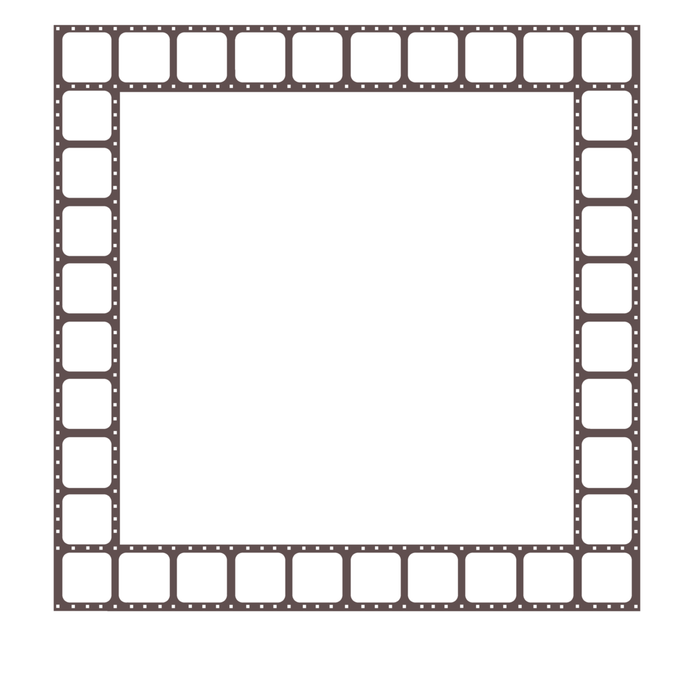 Filmstrip Border Frame Digital Scrapbook Place Gallery