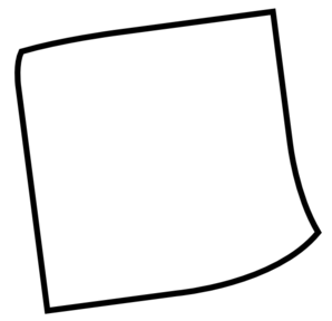 Plain White Note clip art - vector clip art online, royalty free ...