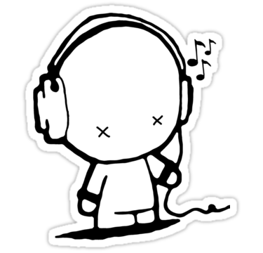 Music Man" Stickers by Krydel | Redbubble