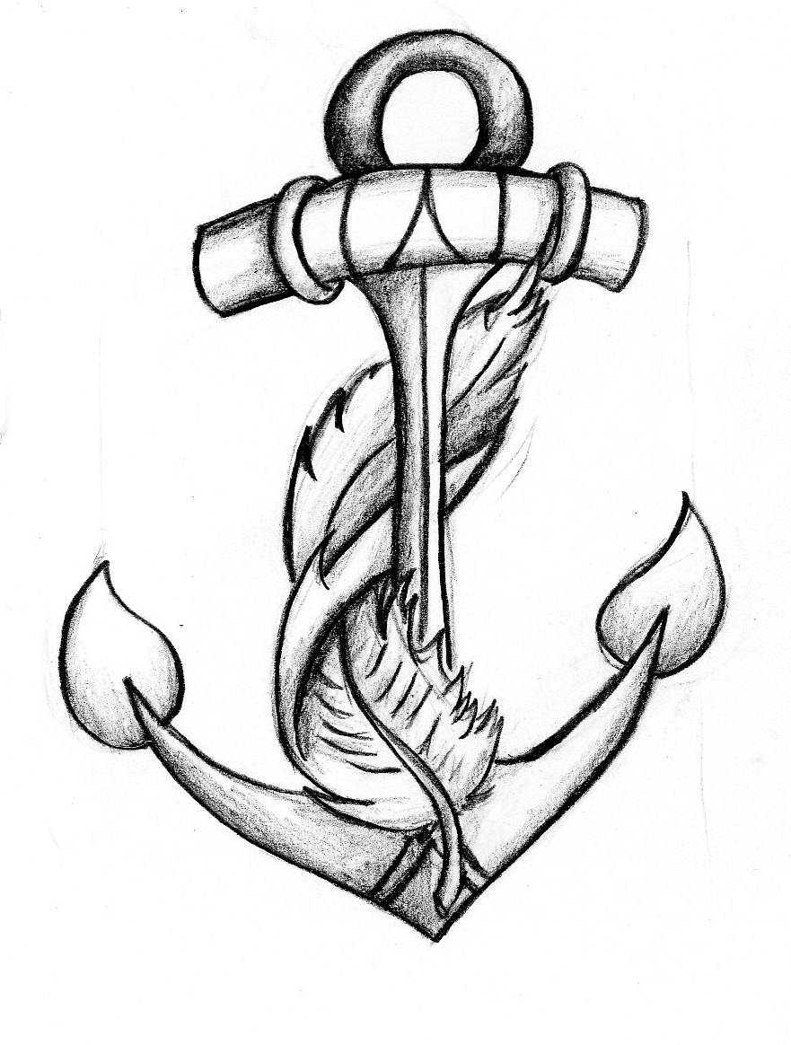 Anchor Tattoo Design Anchor Tattoos Anchor Drawings A - vrogue.co