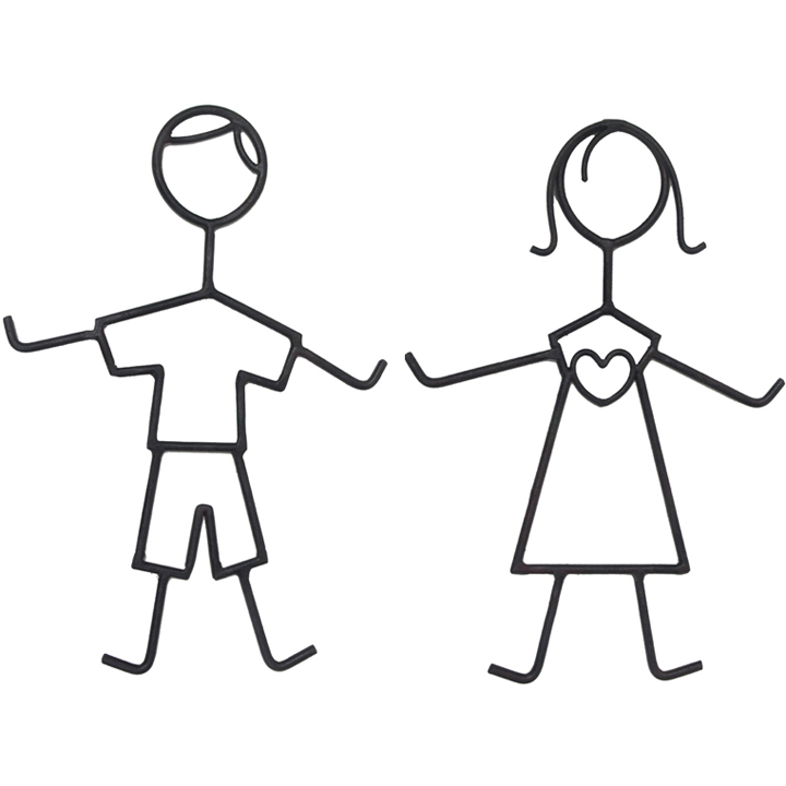 Clearance) Stick Family - Man or Woman