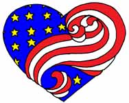 Patriotic clipart 10 - USA Flags 5