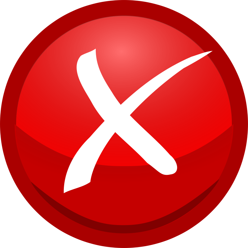 Clipart - Red cross