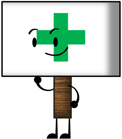 Image - Plus Sign (New Pose3).png - Battle For Dream Island Fan ...