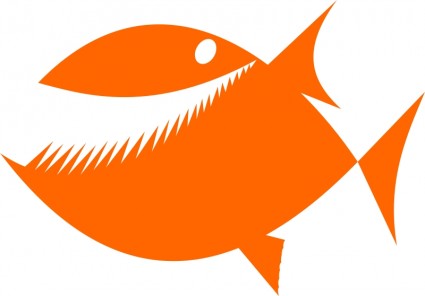 Aquarium Fish Silhouette clip art Vector clip art - Free vector ...