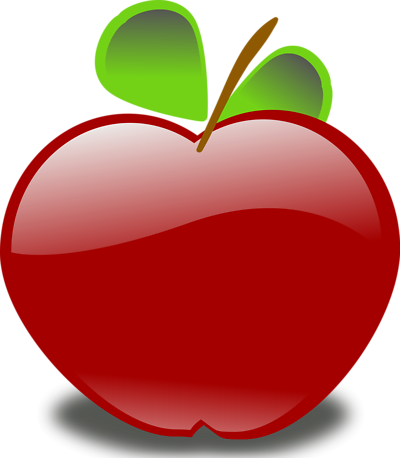 Free Stock Photos | Illustration Of A Red Apple | # 11391 ...