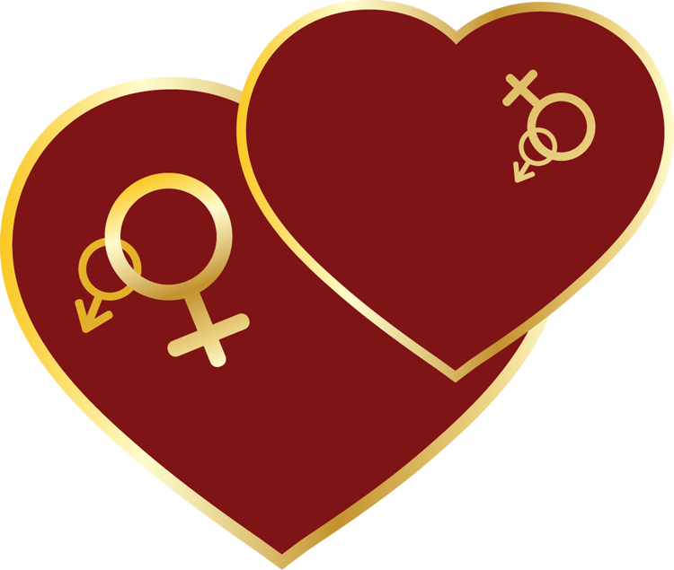 Two Red Hearts