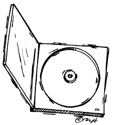 cd in case - Clip Art Gallery