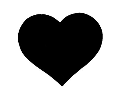 HEART (PLAIN) CUTOUT : Creations by Dedra, Iris Folding, Folding ...