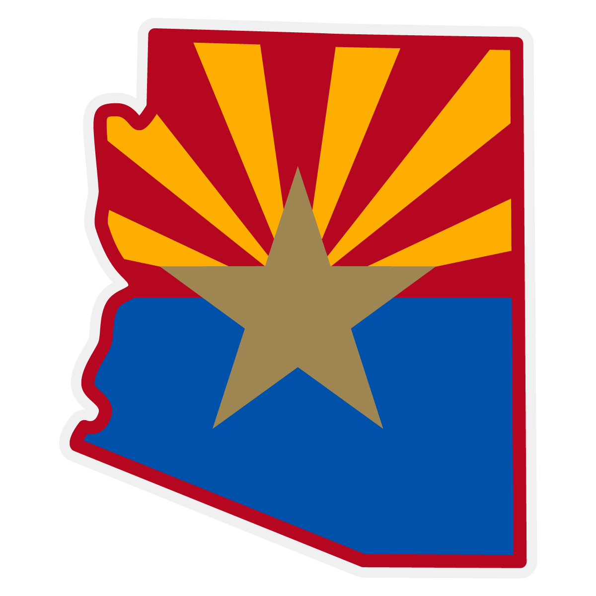 Decals - State Decals - Arizona - The Emergency Mall