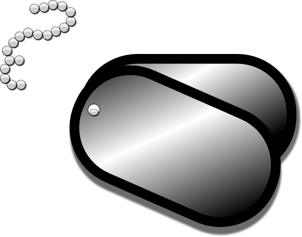 Dog Tag Clipart
