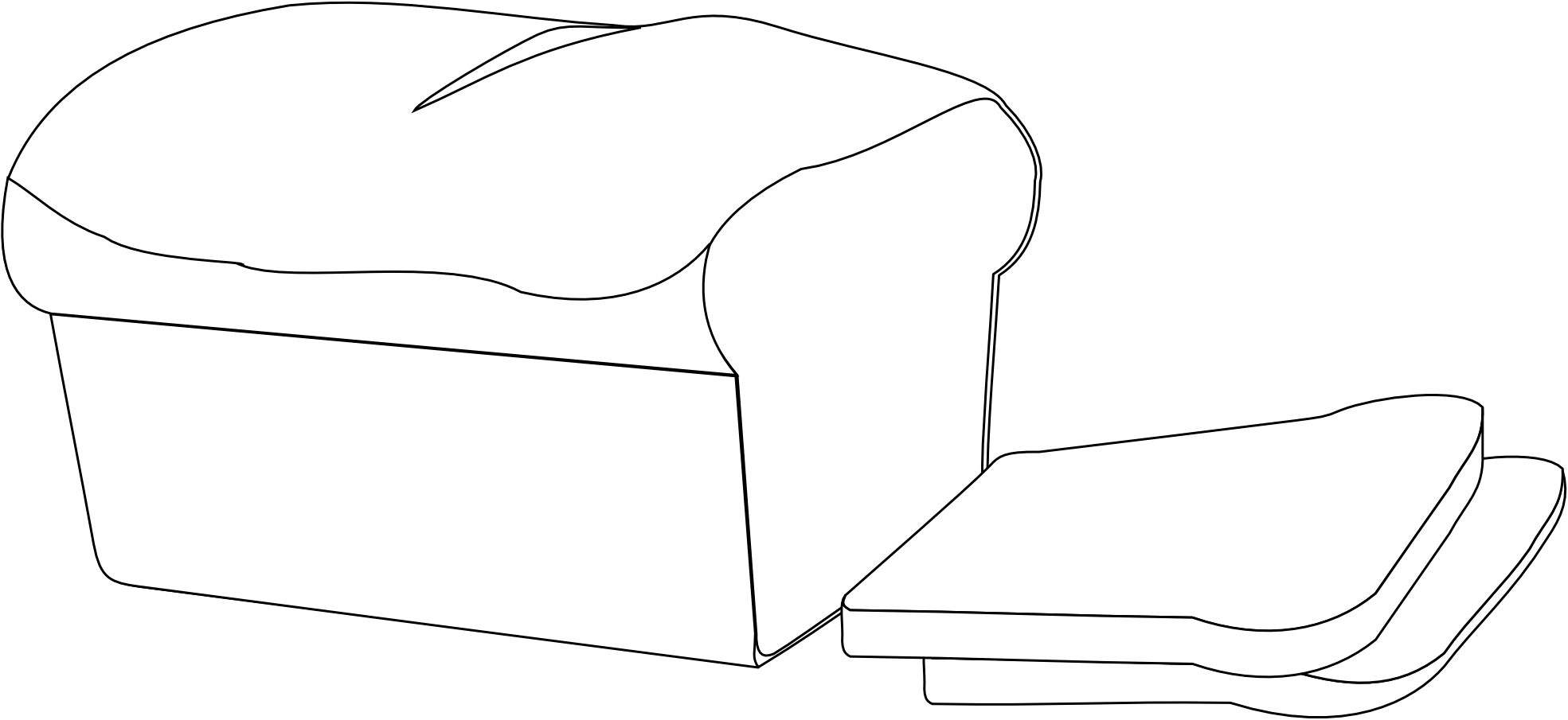 Bread For Colouring - ClipArt Best