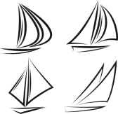 Simple Sailboat Drawing - Free Clipart Images