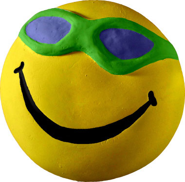 Happy face with Sunglasses Plaster Plaque - CH820 - Plastercraft ...