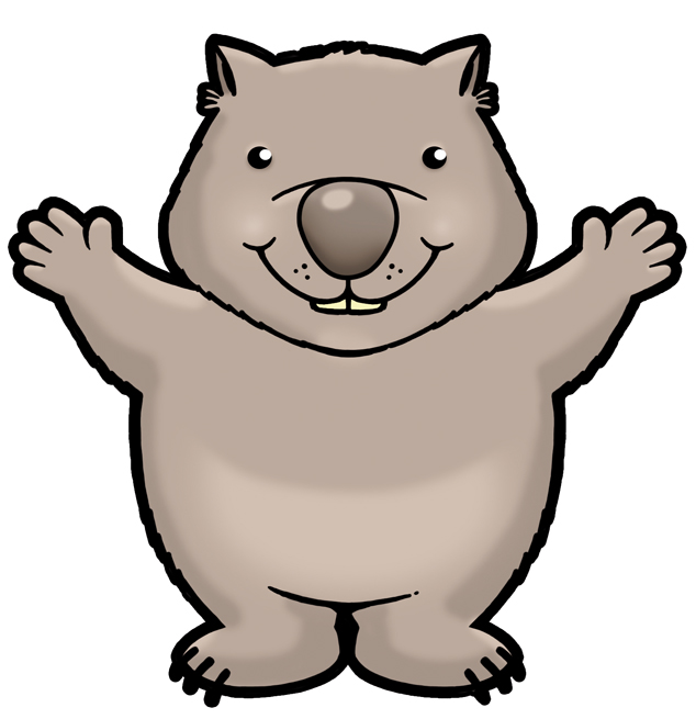 Wombat clip art