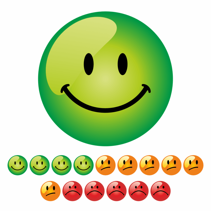 10mm Mini Traffic Light Stickers | For Teachers