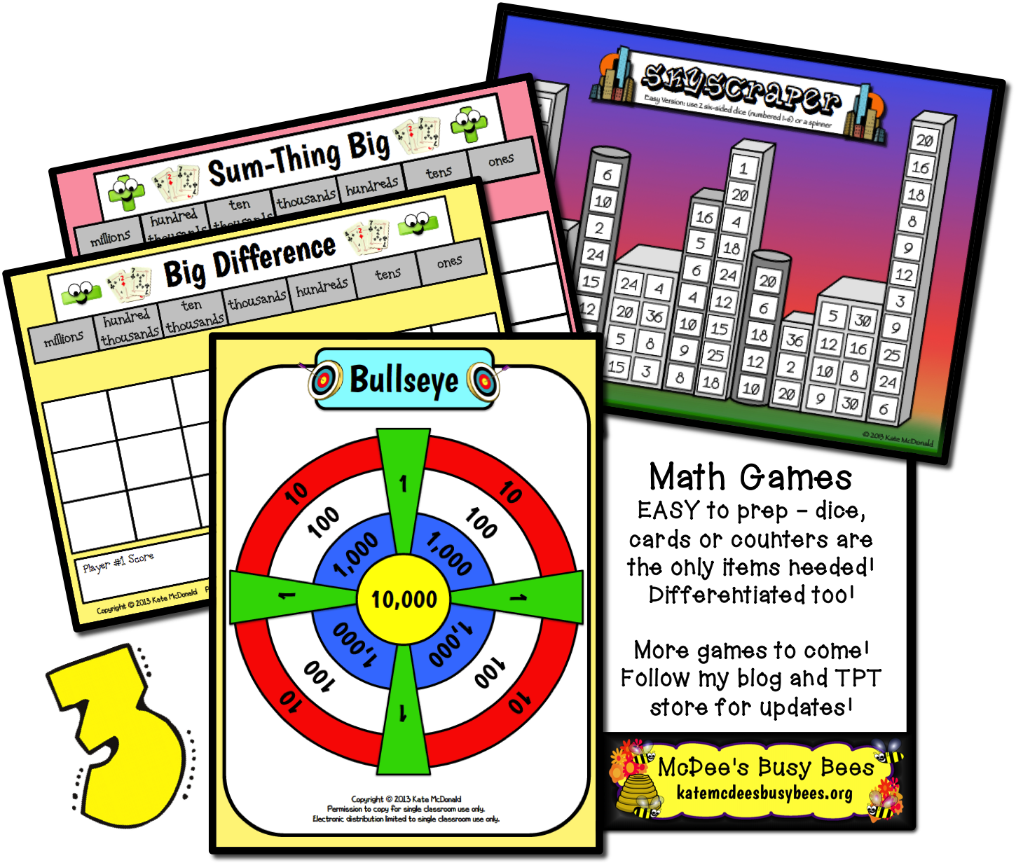 Math Game Clipart