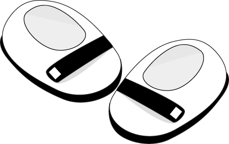 Baby Items Black And White Clipart