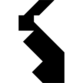Tangram Rabbit - Tangram puzzle #2 - Providing teachers and pupils ...