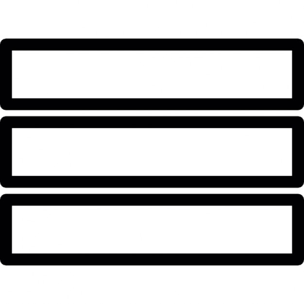 Menu outline Icons | Free Download