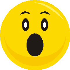 Shocked Face Clipart
