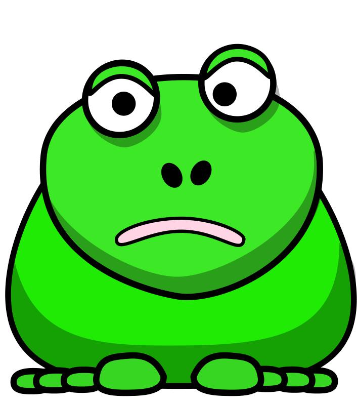 Froggy Story Character Clipart