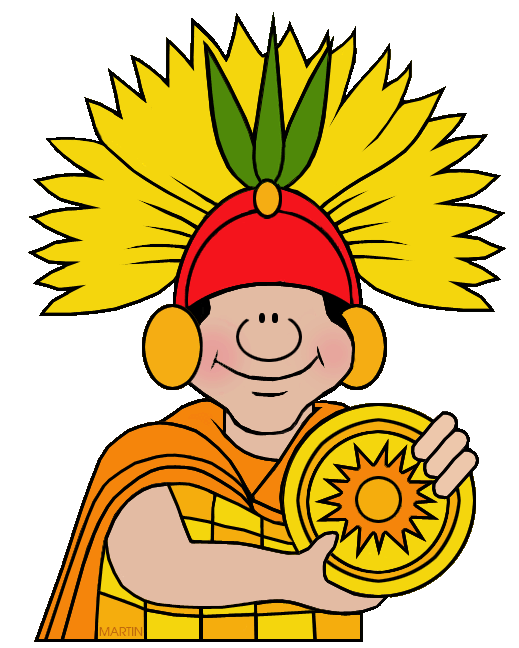 Free Inca Clip Art by Phillip Martin, Inca Ruler