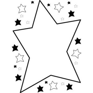 Decorative Page Layouts and Borders - star border - Public D ...