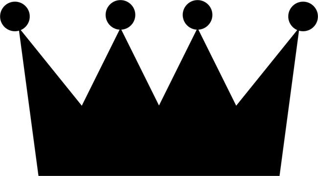 Best Photos of Printable Crown Stencils - Clip Art Princess Crown ...