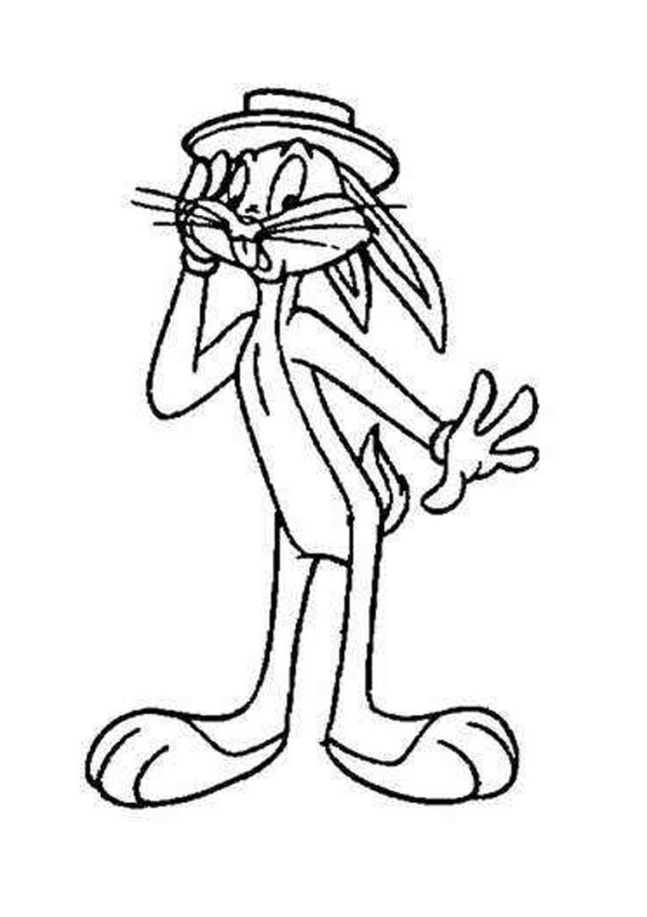 Bugs Bunny Coloring Page - AZ Coloring Pages