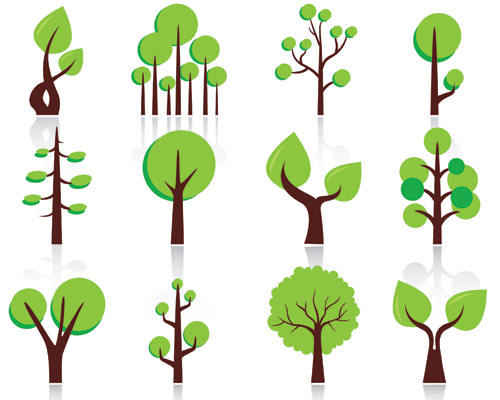 trees | Abstract Trees, Tree Logos and Tree Illustration