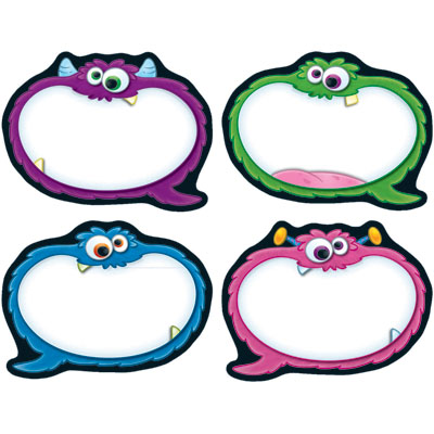 Monster Speech Bubbles Cut-Outs [ CD120110 ] - Carson-Dellosa ...