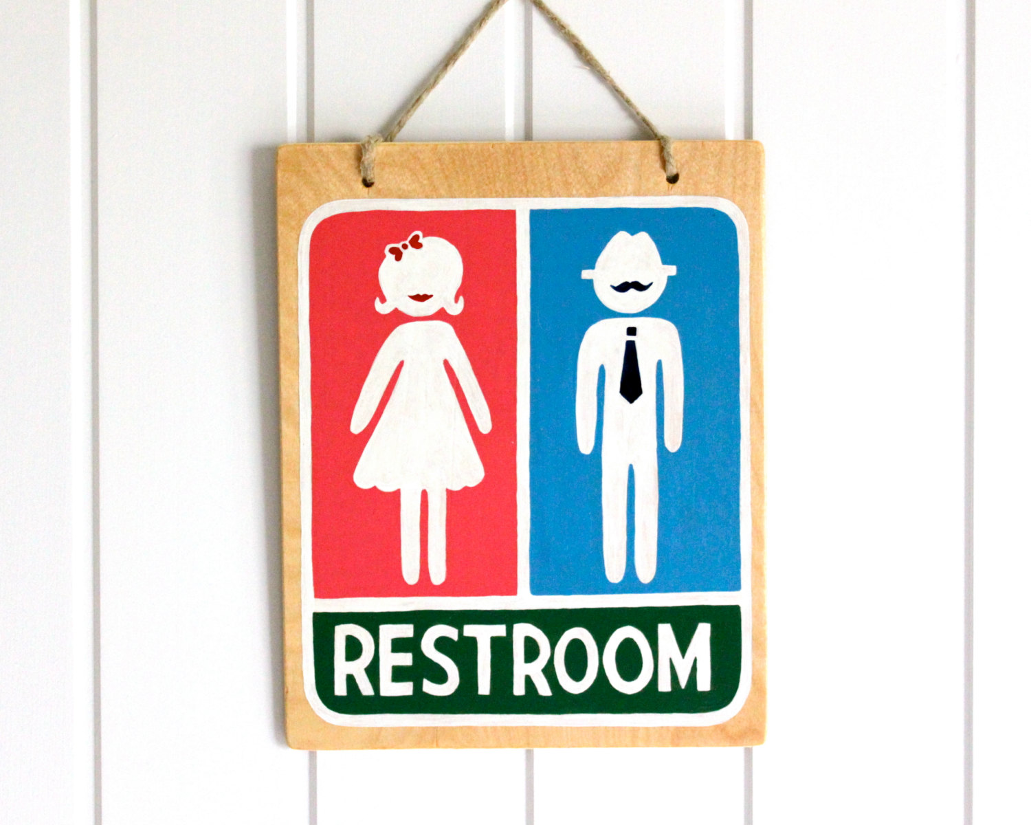 Restroom Signage Printable - Printable Blank World