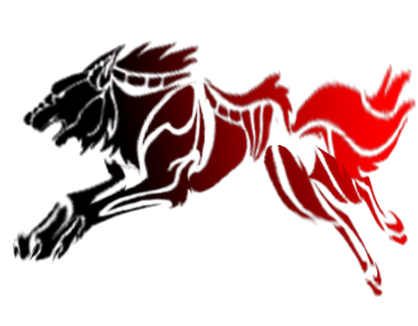 Tribal Wolf Gif by kraudian on DeviantArt