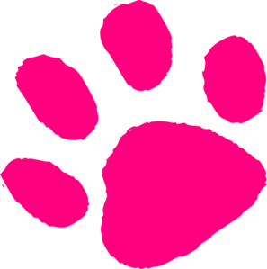 Paw Border Clipart