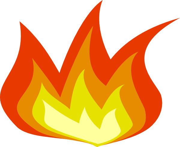 Fire Flame Cartoon - Free Clipart Images