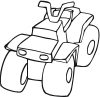 Transportation - Atv return address labels 7 image choices