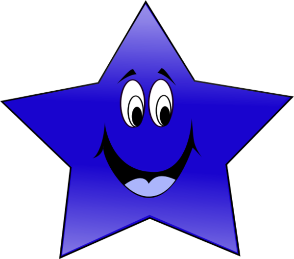 Smiley star png clipart