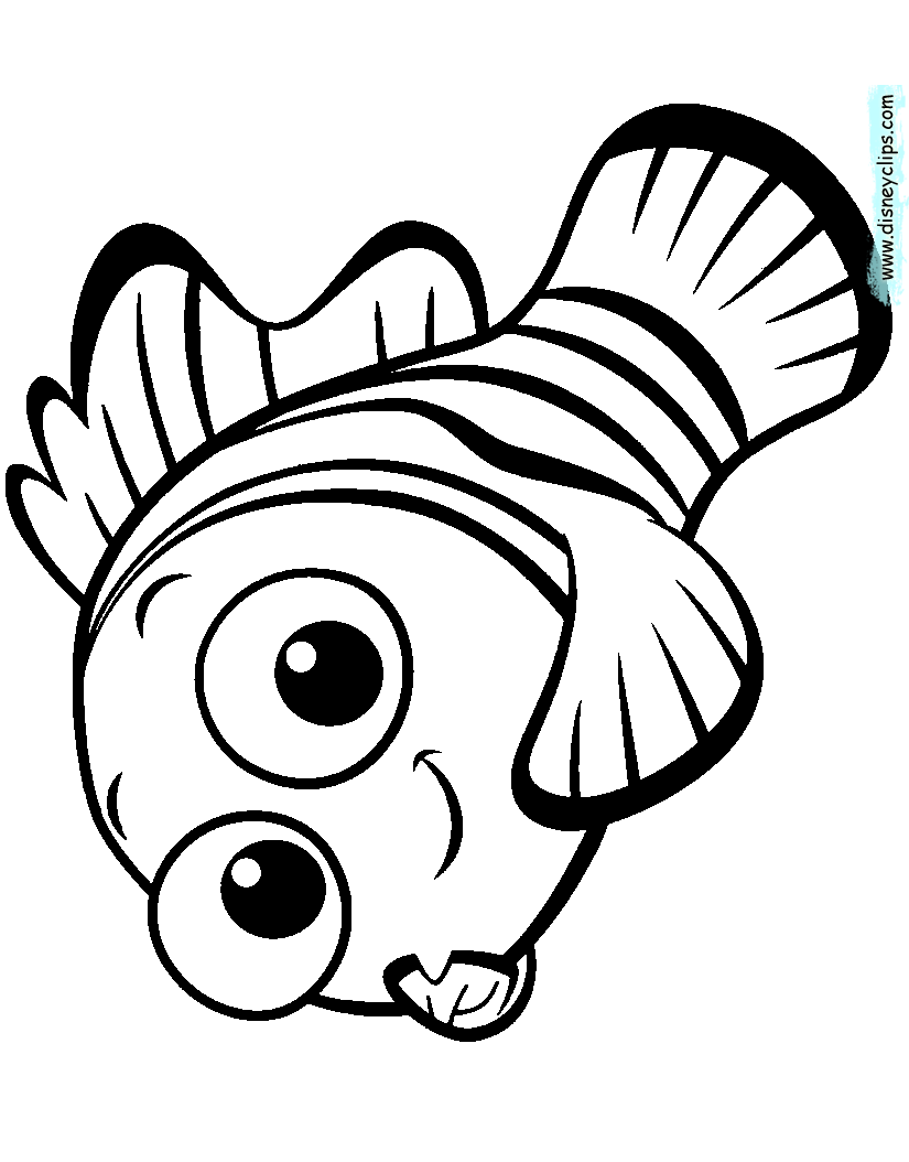 Disney Pixar Finding Nemo Coloring Pages | Disney Coloring Book