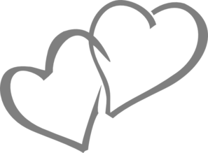Double Hearts Clip Art Wedding - ClipArt Best
