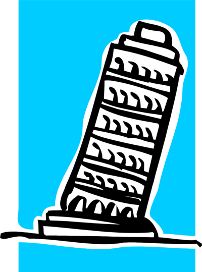 Leaning Tower Of Pisa Clip Art - ClipArt Best