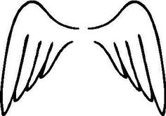 Fairy Wings Outline - Free Clipart Images